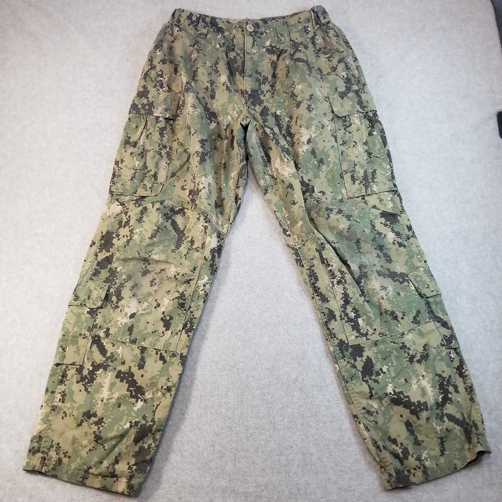 US Navy NWU Type III AOR2 FROG FR Combat Pants Medium Regular Military Aramid